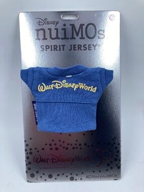Disney NuiMOs Spirit Jersey Walt Disney World 50th Anniversary on Backer Card